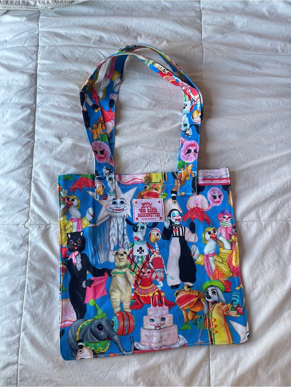 Big Bud Press x Bob Baker Marionettes Shopper Tote - NIP